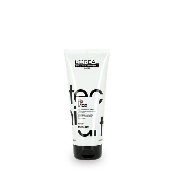 Hårgel - L'Oréal Professionnel - Tecni Art Fix Max - 200ml - Icke fet - Maximalt hållbarhet