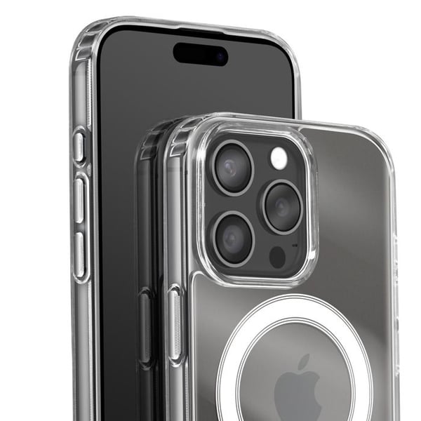 Tillbehörspaket - SWISSTEN - iPhone 15 Pro - Dubbelt material - Powerbank 5000 mAh - Trådlös laddning 15 W