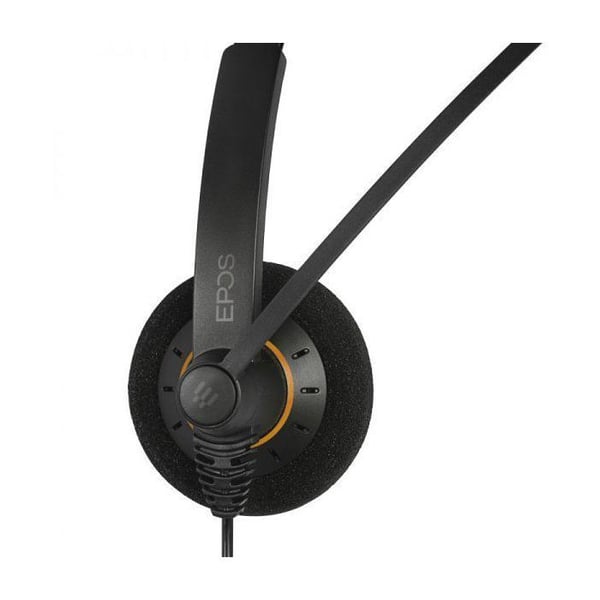 Microhörlurar EPOS SENNHEISER IMPACT SC 30 USB ML - Över örat - Trådad - Svart med orange reflektioner
