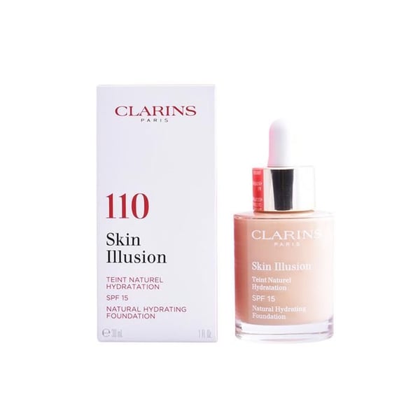 Clarins Skin Illusion Teint Naturel Hydratation Naturlig återfuktande foundation 110 SPF 15 30 ml