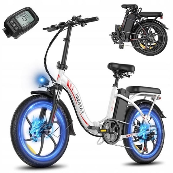 Foldable electric bike - FAFREES - F20+ - 250W - 36V - Range 90KM