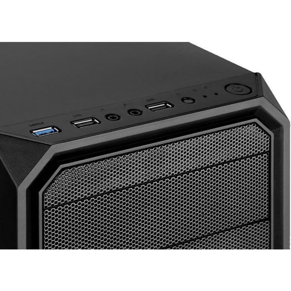 Computerkabinet - EVOLVEO - Shaw 2 - mATX og mITX - 2x3,5 og 2x2,5 - USB 2.0 og 3.2 Gen 1
