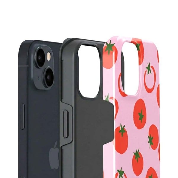 iPhone 13-fodral - BURGA - Tough-serien Salsa-mönster - MagSafe-kompatibel - Dubbel förstärkt lager - Höjda kanter