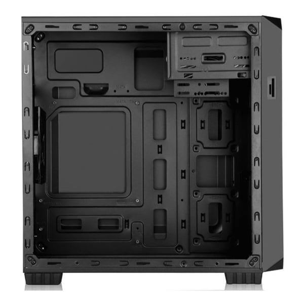 Computerkabinet - EVOLVEO - Shaw 2 - mATX og mITX - 2x3,5 og 2x2,5 - USB 2.0 og 3.2 Gen 1