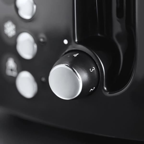 RUSSELL HOBBS 22601-56 Brödrost - Breda fack - Svart