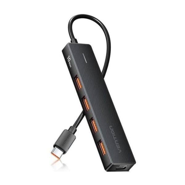 USB-hubb - VENTION - CHJBB - 4 portar USB 3.2 - 1 port USB-C - 10 Gbps