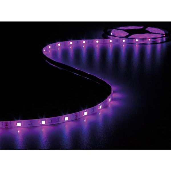 Flexibel LED-remsa, Controller och strömförsörjning - RGB - 150 lysdioder - 5 m
