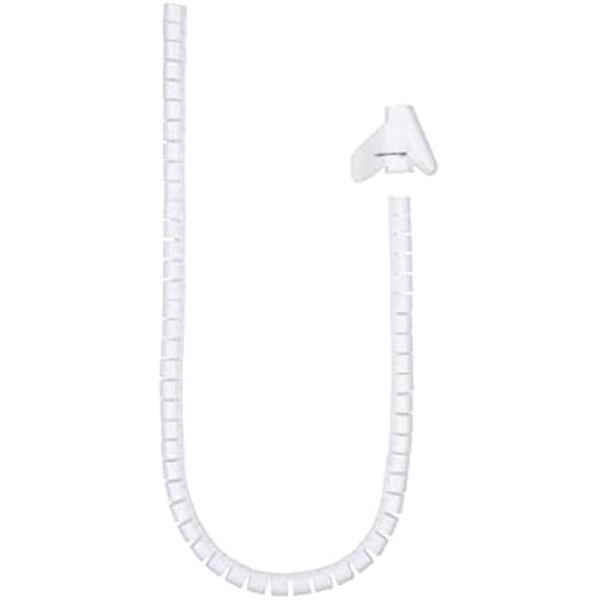 NANOCABLE 10.36.0003-W - Flexibel kabelfördelare 25 mm, Vit, 3 m