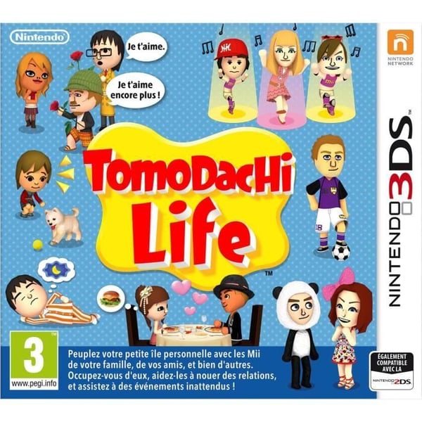 Videospel - Nintendo - Tomodachi Life - Simulation - 3DS - Standardutgåvan- REFURBISHED