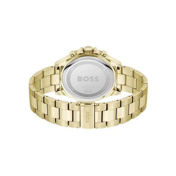 BOSS TROPER 44 mm guldkronografklocka