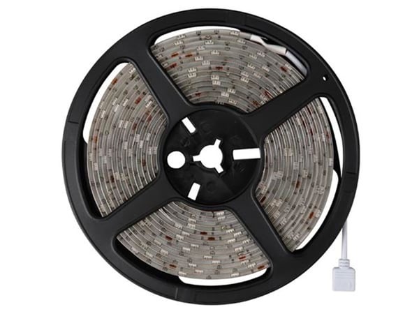 Flexibel LED-remsa, Controller och strömförsörjning - RGB - 150 lysdioder - 5 m