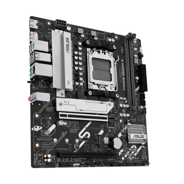 Asus PRIME B850M-K Moderkort AMD B850 Socket AM5 micro ATX för Ryzen 7000/8000/9000