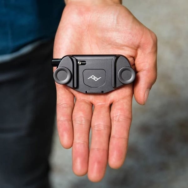 PEAK DESIGN Capture clip V3 sort med standard plade - CPBK3