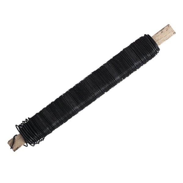 Blommönstrad tråd, lösvikt, lackad, träspole 100g, 0,50 mm ø