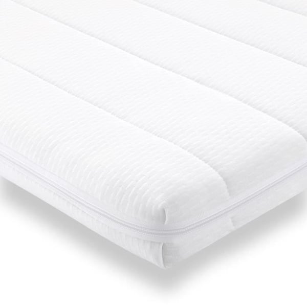 140x190 övermadrass - Komfortövermadrass - Mikrofiberöverdrag - Mjuk ortopedisk övermadrass - Tjocklek 5 cm