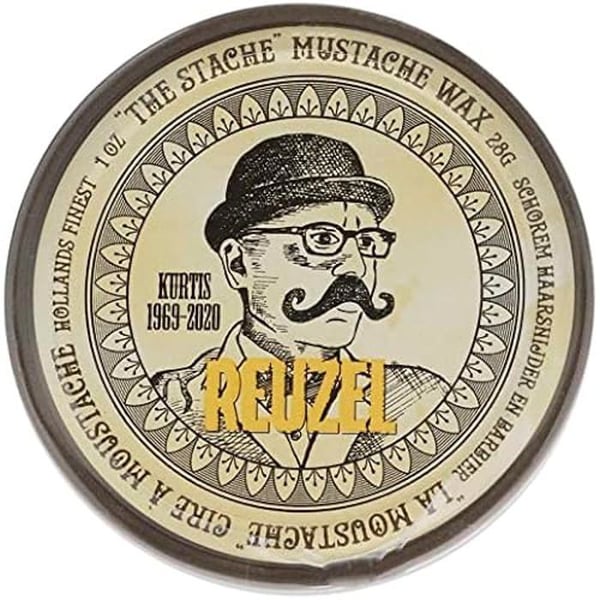Cire till Mustasch - REUZEL - Mustaschen - Stark Hållning - Låg Glans - Utan Parabener