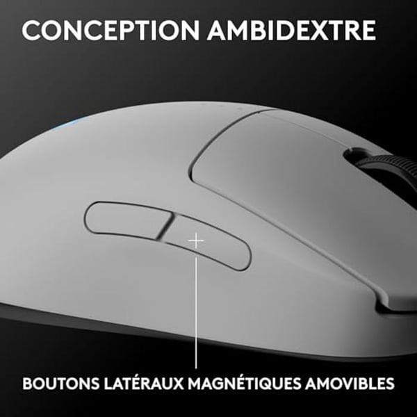 Spelmus - Logitech - Pro 2 - Trådlös - 32k DPI - 4 Anpassningsbara Knappar