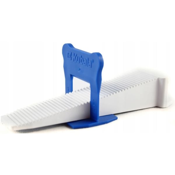 Fliser nivellering clips - KUBALA - Smart Level 1885 - 1 mm - 800 styk - Spand 20L - 3–16 mm