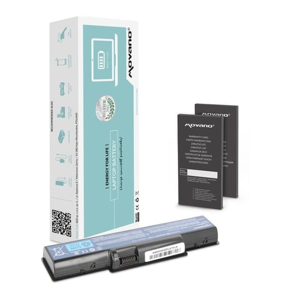 Batteri - GRÖN DATOR - Acer Aspire 4732/5532/5732Z - 11,1 V - Litiumjon - Svart