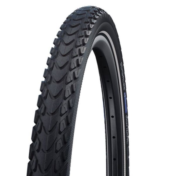 Cykeldäck mjukt - SCHWALBE - Marathon Mondial Pro HS630 - 27,5x2,40 - Dubbel försvar mot punktering - Patenterad gummiblandning Cykeldäck mjukt - SCHWALBE - Marathon Mondial Pro HS630 - 27,5x2,40 - Dubbel försvar mot punktering - Patenterad gummiblandning