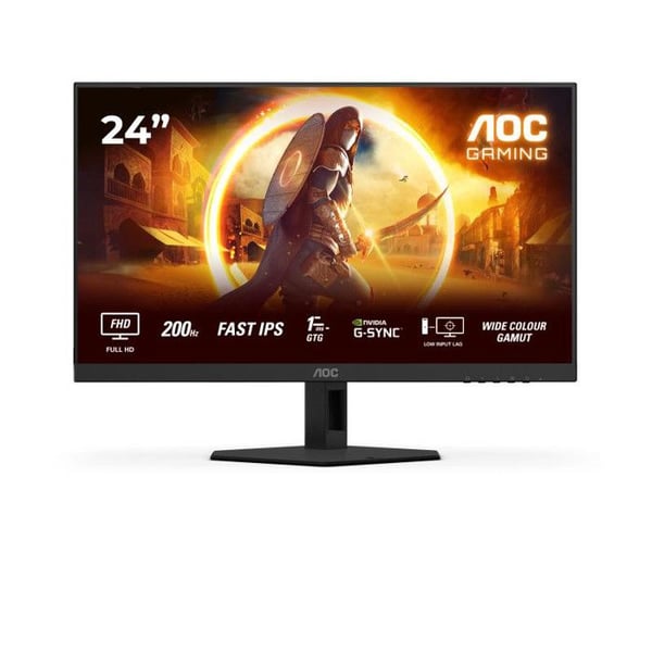 Skärm PC - AOC - G4 24G4HRE - 24 tum - Full HD 1920x1080 - LED Röd