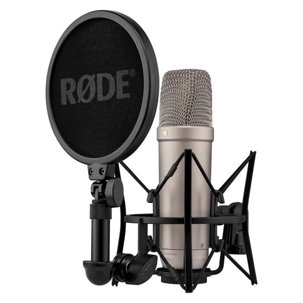RODE NT1 5:e generationens Silver kondensatormikrofon - Cardioid - Vit