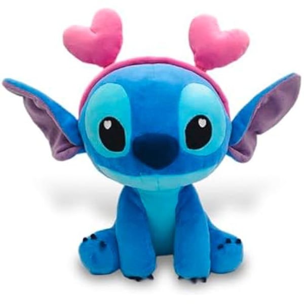 Peluche - SIMBA - Stitch - 25 cm - Mjuk och kramvänlig - Lämplig från födseln