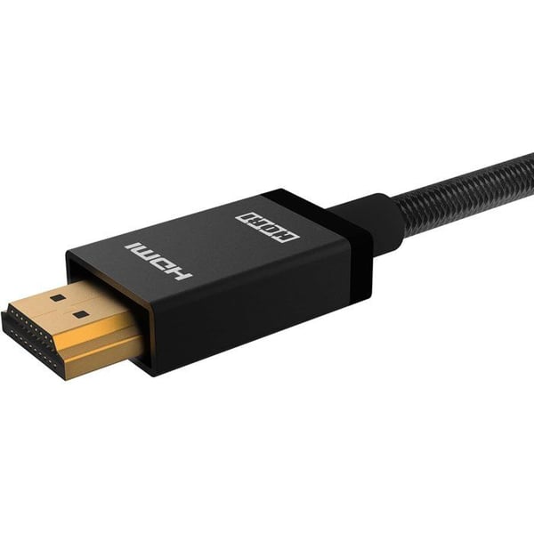 HDMI 2.1-kabel - Hori - PlayStation - Ultra hög hastighet för PS5 - Kompatibilitet 8K, 4K och HDR - Nylon - Längd 2 m - Svart