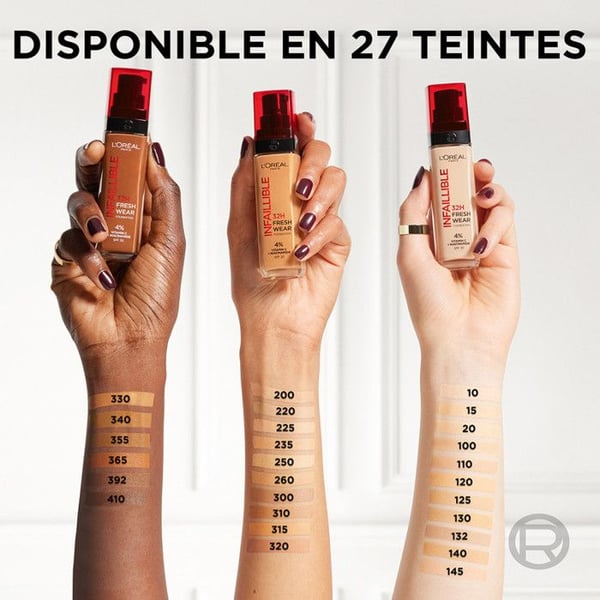 L'OREAL PARIS INFAILLIBLE foundation - Långvarig 32h - Amber