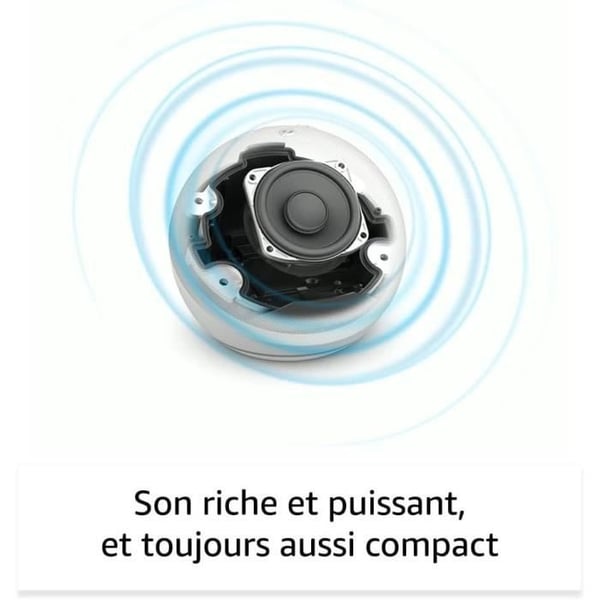 Vokalassistent - AMAZON - ECHO DOT (5. generation) - Indbygget Alexa - Mørkeblå