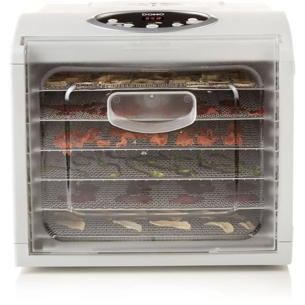 Digital dehydrator - DOMO - DO353DV - 500 W - 6 uttorkningsnivåer