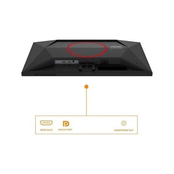 Skärm PC - AOC - G4 24G4HRE - 24 tum - Full HD 1920x1080 - LED Röd