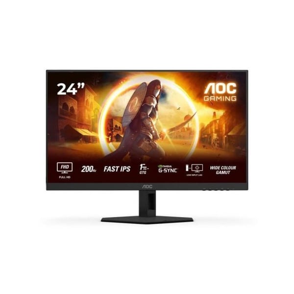 Skärm PC - AOC - G4 24G4HRE - 24 tum - Full HD 1920x1080 - LED Röd
