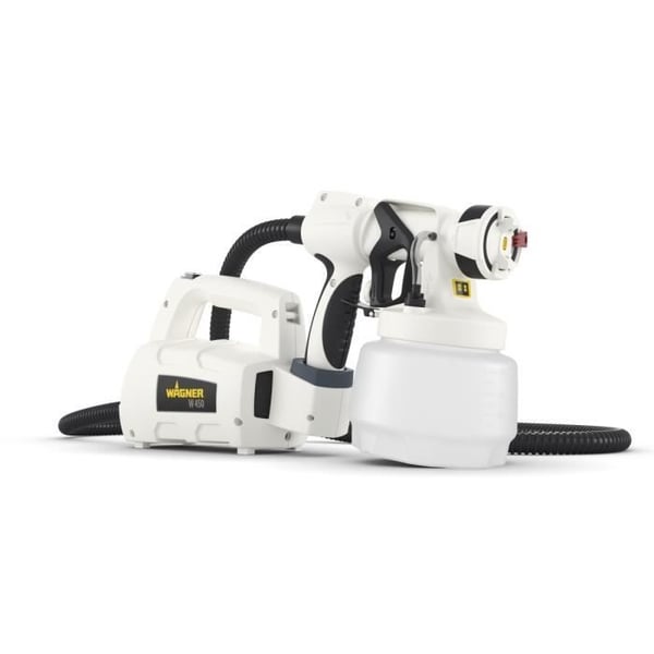 WAGNER Wall Sprayer W450 - 460W - 230ml/min - 1,3l - Sähkökäyttöinen matalapainemaalauspistooli