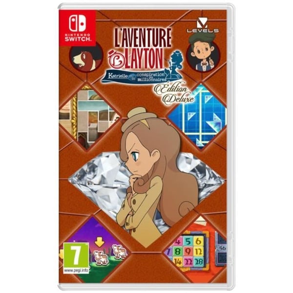 The Layton Adventure: Katrielle and the Millionaires' Conspiracy - Deluxe Edition • Nintendo Switch-spel