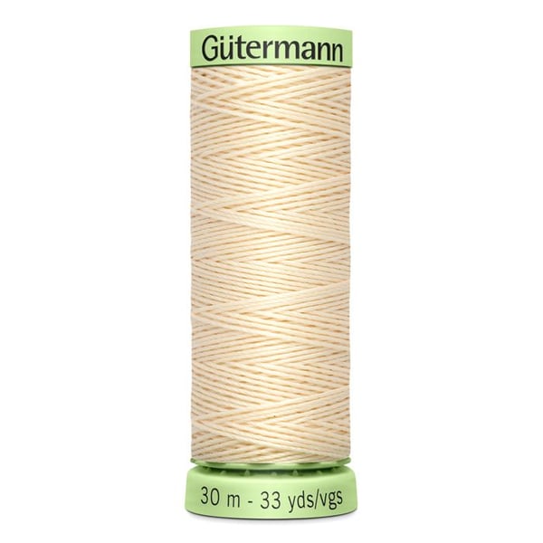 Lot 5x30m super resistent 100% polyester - Att 414 - beige