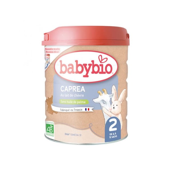 Babybio caprea 2 getmjölk 2:a åldern 800g