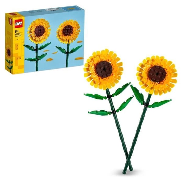 LEGO® 40524 Creator Solrosor - Byggset för Konstgjorda Blommor - Barnrum eller Heminredning - Botanicals