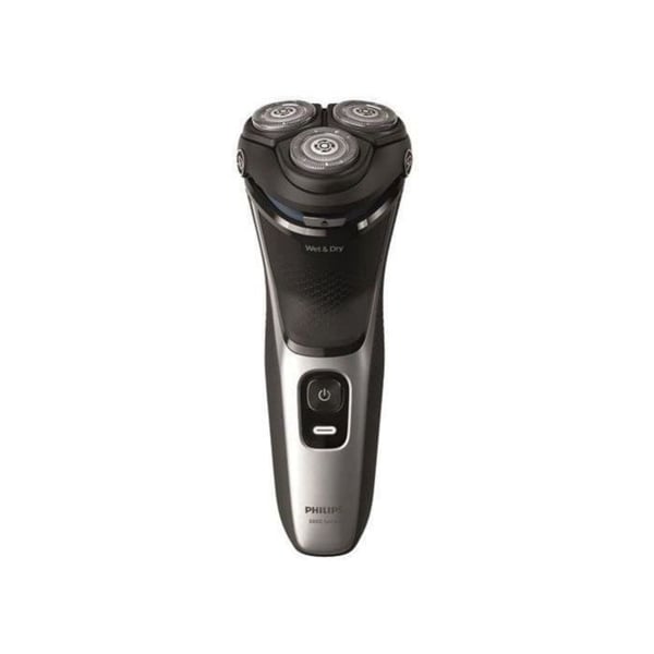 PHILIPS - 3-huvud rakapparat Serie 3000 - autonomi 60 min - Litiumjonbatteri - svart - S3143.00