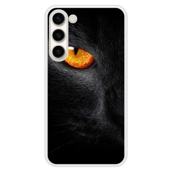 Förstärkt silikonfodral med tryck, kompatibelt med Samsung Galaxy S23 Plus - Pantheröga