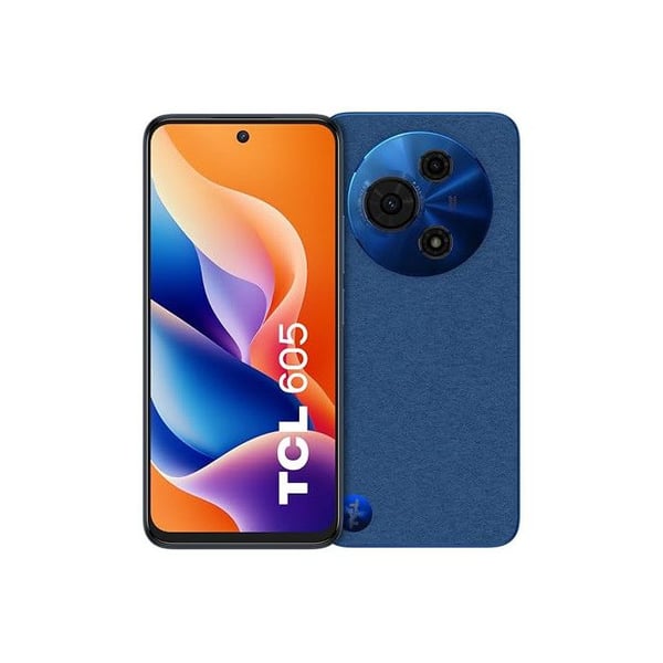 Tcl 605 Smartphone Midnattsblå 6,67" 128GB Internminne 4GB RAM