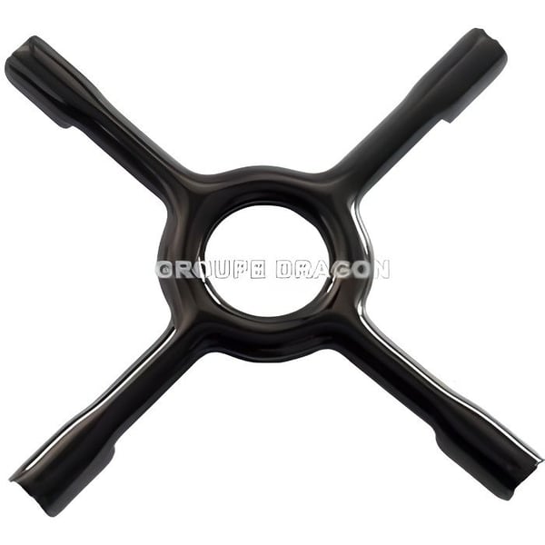 Gallerstöd för SCHOLTES häll - Modell C0003353 - Svart färg - Original tillverkardel