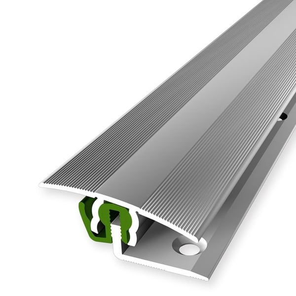 PROVISTON Övergångsprofil Golvkompensation l 38 mm Kompensation H 7 - 18 mm L 900 mm Aluminiumprofil Silver