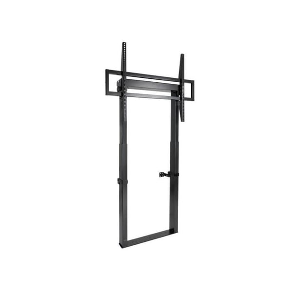 TooQ Hiperión Fast monterad golv/väggsupport för skärmar 55"-100" VESA 800x600 Maxvikt 120Kg Svart