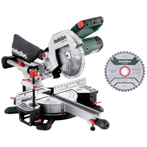 Gærdesav - METABO - 613216900 - 216 mm - 1200 W - Skæring 30 mm Gærdesav - METABO - 613216900 - 216 mm - 1200 W - Skæring 30 mm