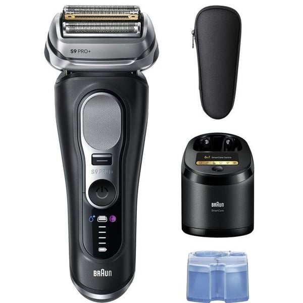 Elektrisk rakapparat - BRAUN - Serie 9 9660cc - 60 min - Vattentät - Svart