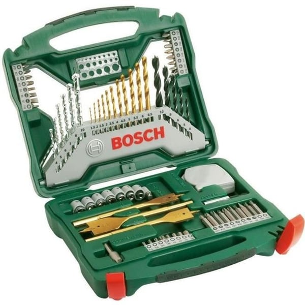 X-line poraus- ja ruuvaussetti (70 kpl) - BOSCH