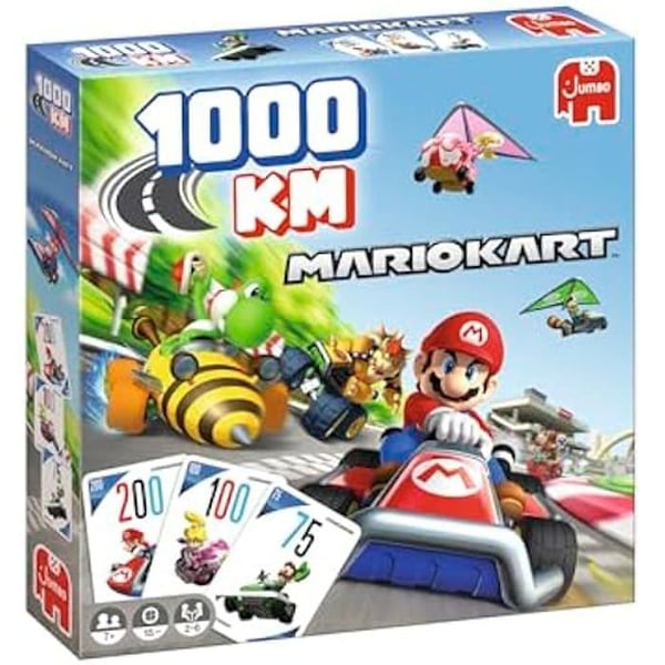 Sällskapsspel - Mario Kart - 1000 KM - Familj - 2 spelare - 5+ år Sällskapsspel - Mario Kart - 1000 KM - Familj - 2 spelare - 5+ år