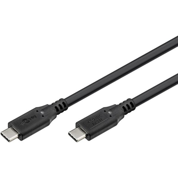 USB-C till USB-C 4.0 - 240 W / 1,80 m