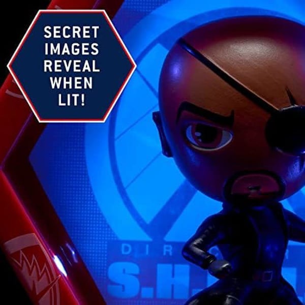 Samlarfigur - WOW! PODS - Nick Fury - Luminös - Anslutbar - 10,2 cm